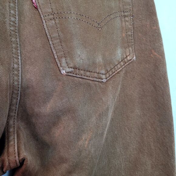 Vintage Levi's 512 Slim Fit Tapered Leg Jeans Size Medium - Picture 11 of 12